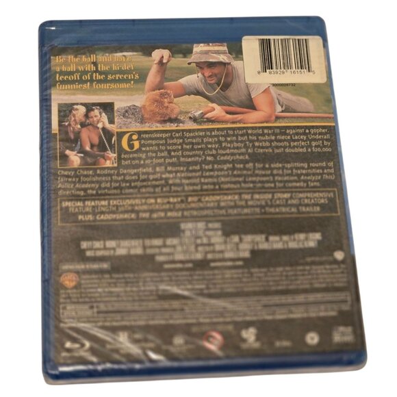 Caddyshack DVD Dubbed, Color, Multiple Formats, NTSC, Widescreen, Sealed in Ca - Picture 2 of 2